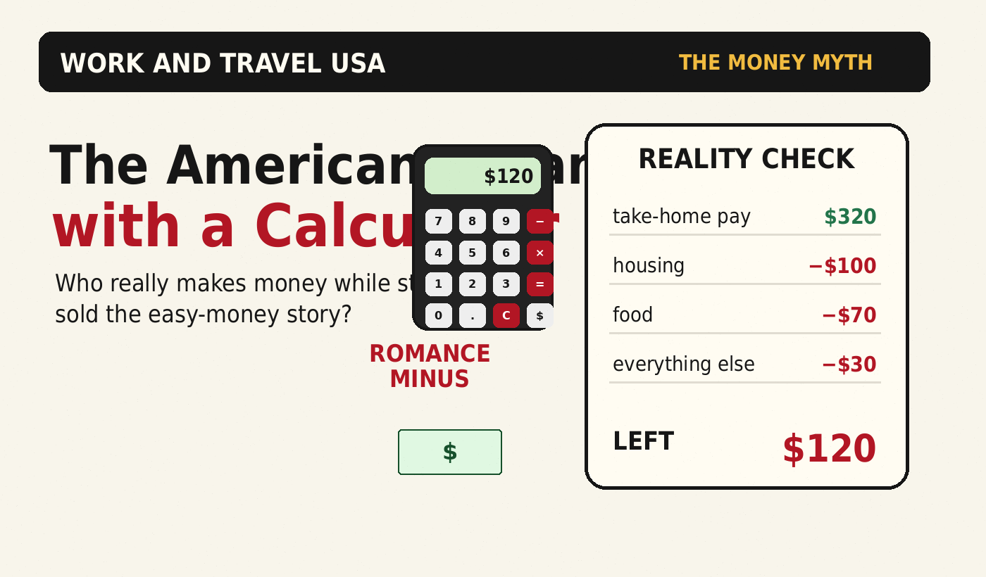 The American Dream with a calculator: who makes money on Work and Travel USA
