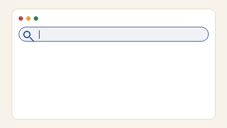 Consulate staffer typing an applicant’s name into a search bar
